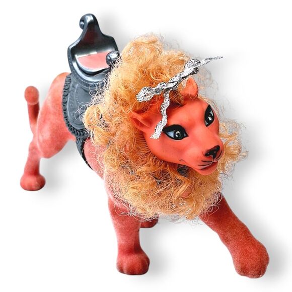 RARE VTG 1986 Clawdeen Catra Pink Lion She-Ra Princess of Power MOTU - Picture 9 of 10